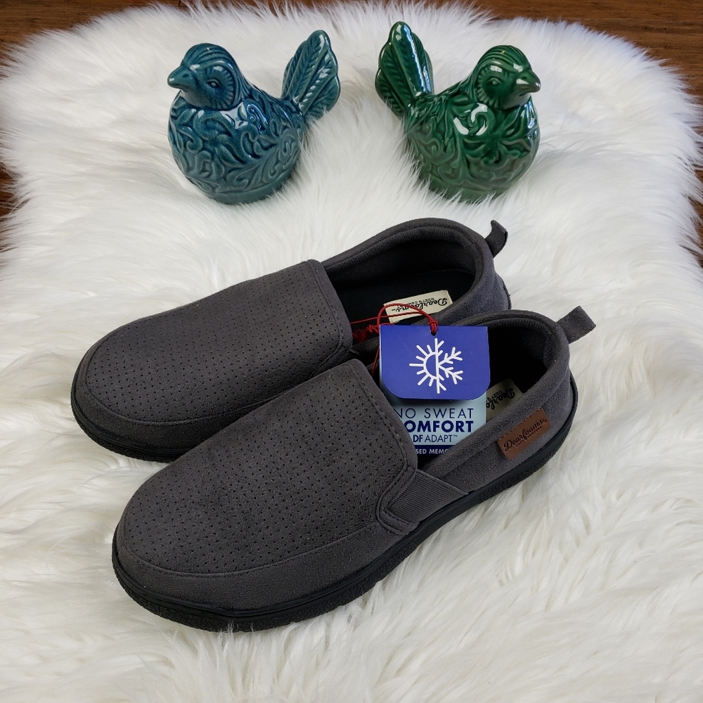 Dearfoams  mens slipper clog 9-10